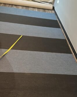 Impermeável Geométrico Azul e Cinza (OUTLET) 2,96×2,67m